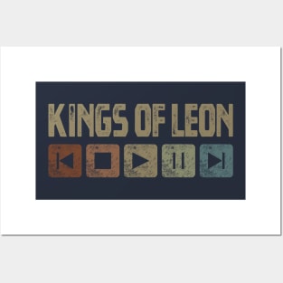 Kings of Leon Control Button Posters and Art